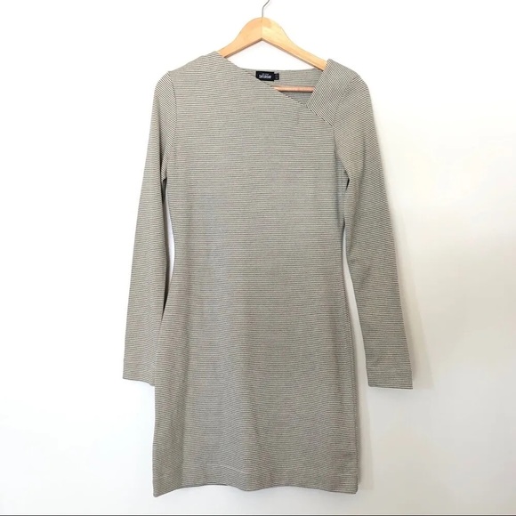 Kate Spade Saturday Slant Neck Knit Jersey Dress - Picture 4 of 15